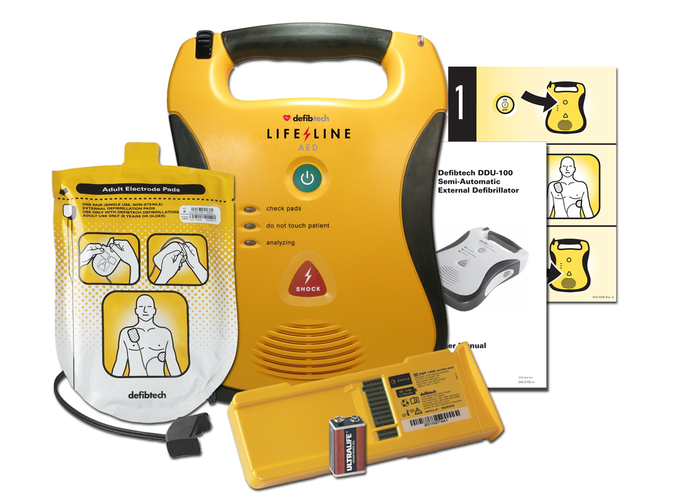Defibtech Lifeline AED Urgent Response